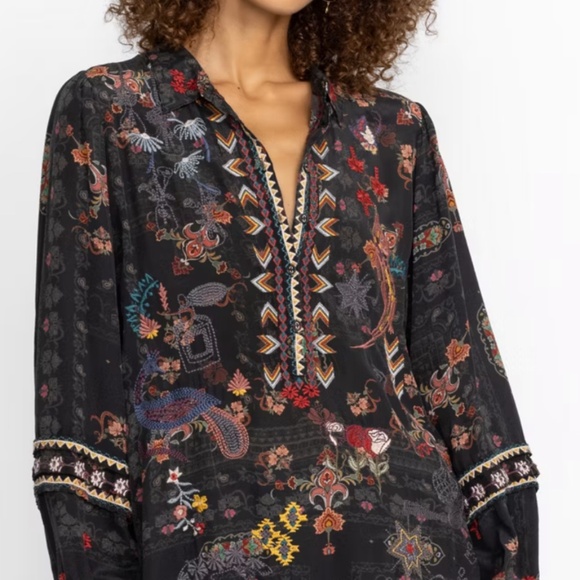 Johnny Was Tops - Johnny Was GILA TUNIC ‑ AGGIE 2X